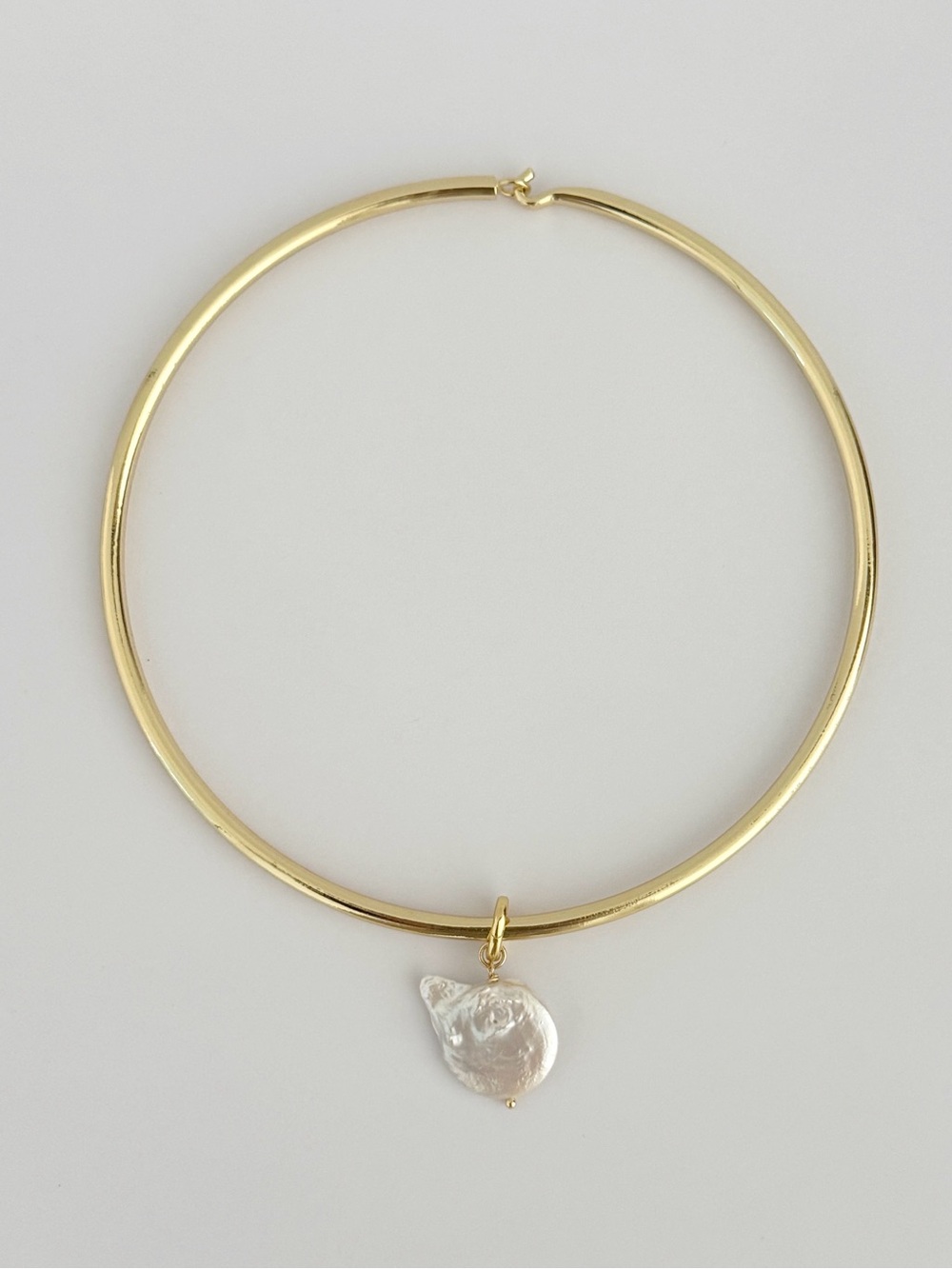 Baroque Pearl Choker Necklace
